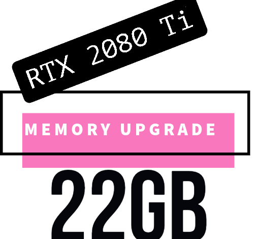 RTX 2080Ti Memory Upgrade to 22GB
